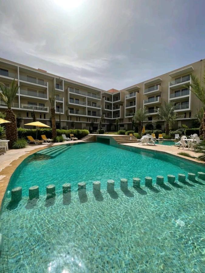 Apartment Pool Marrakech Marrakesh Buitenkant foto