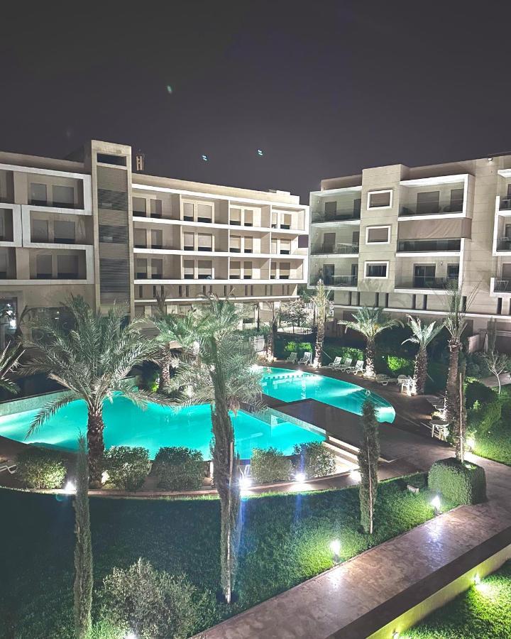 Apartment Pool Marrakech Marrakesh Buitenkant foto